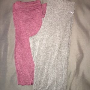 2 Pink Leggings (s)